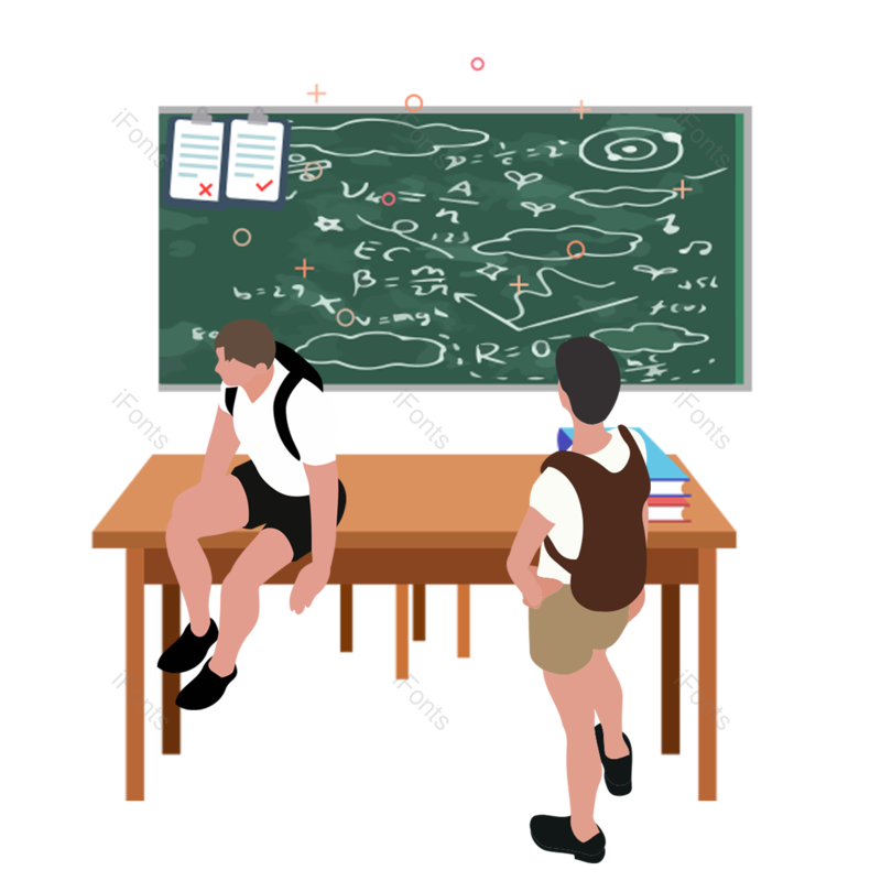 学习图片,教室元素,黑板PNG,培训免抠素材
